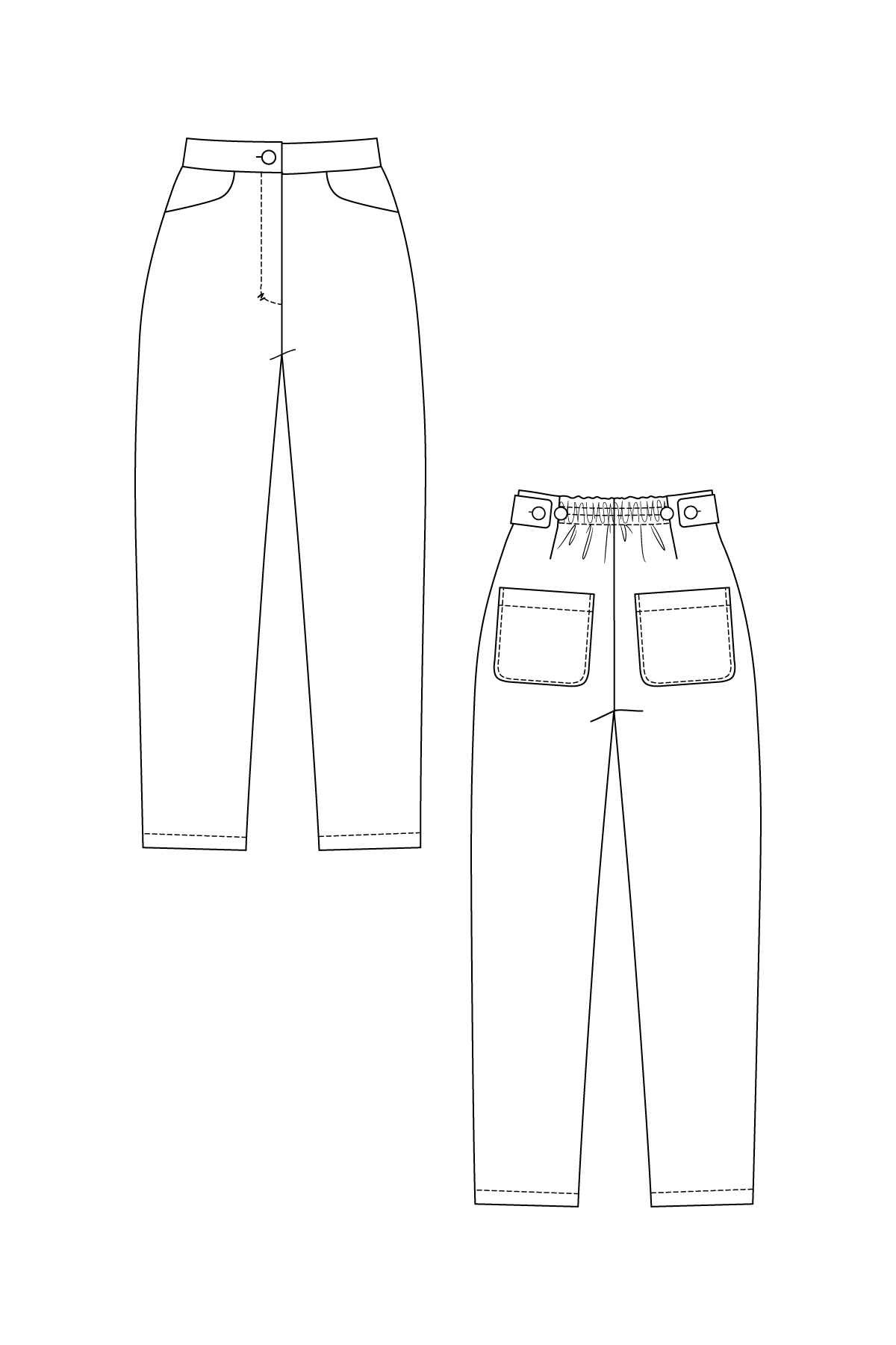 Aina Trousers & Culottes - PDF Pattern - Named Clothing - Image 10