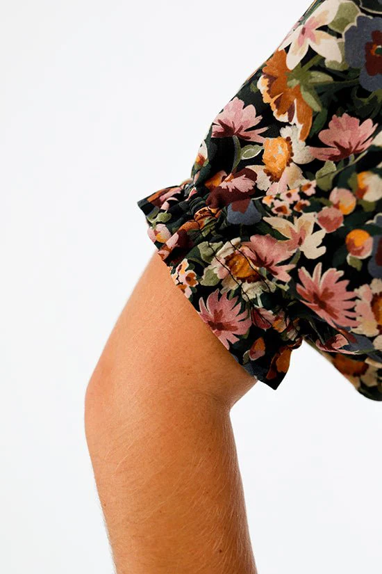 Aria Bubble-Shaped Top Pattern - Chalk + Notch - Image 8