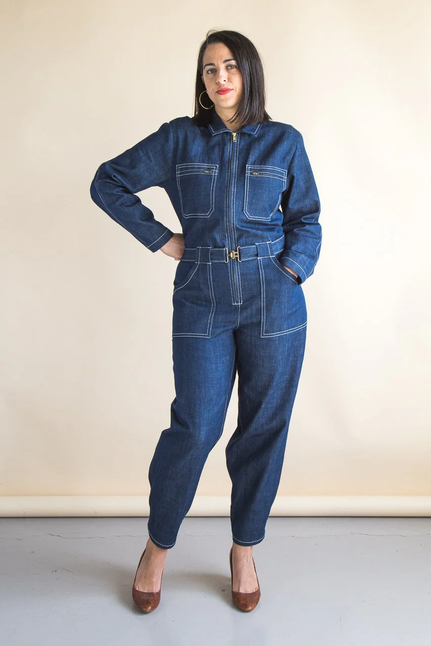 Blanca Flight Suit Pattern - Closet Core Patterns - Image 7