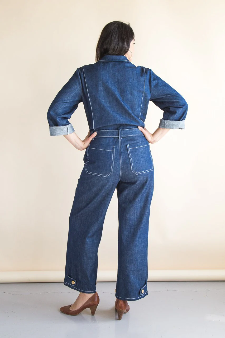 Blanca Flight Suit Pattern - Closet Core Patterns - Image 9