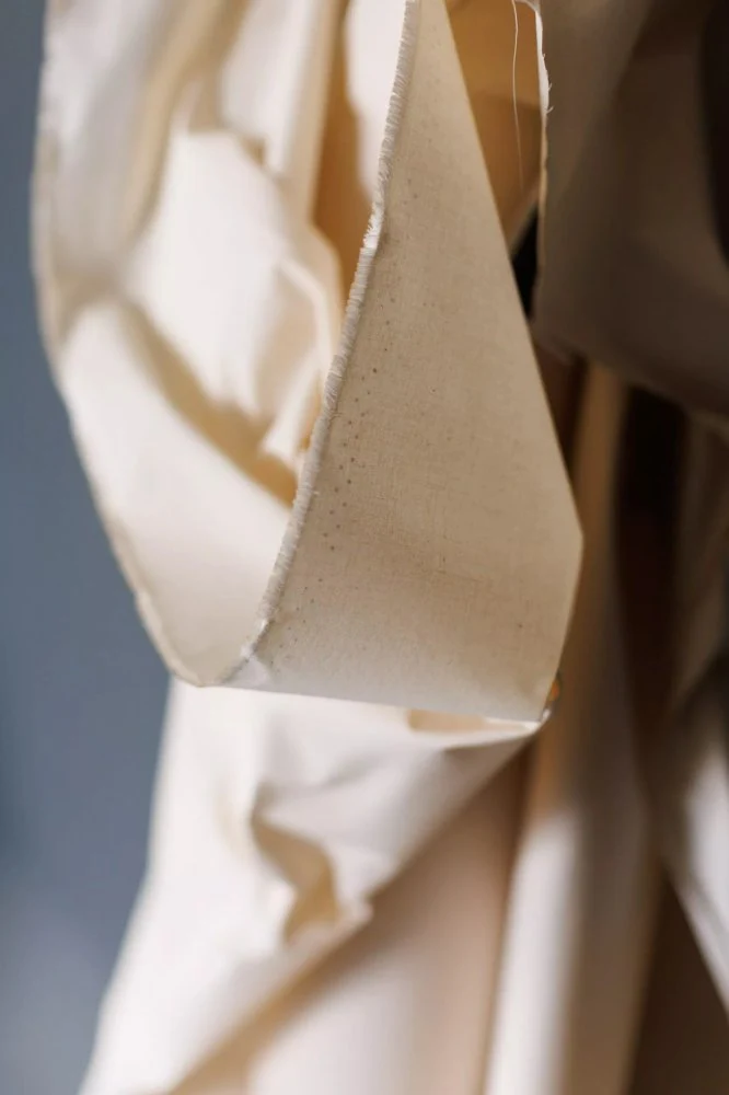 British Organic Cotton Dry Oilskin 7.2oz - Ecru - Merchant & Mills