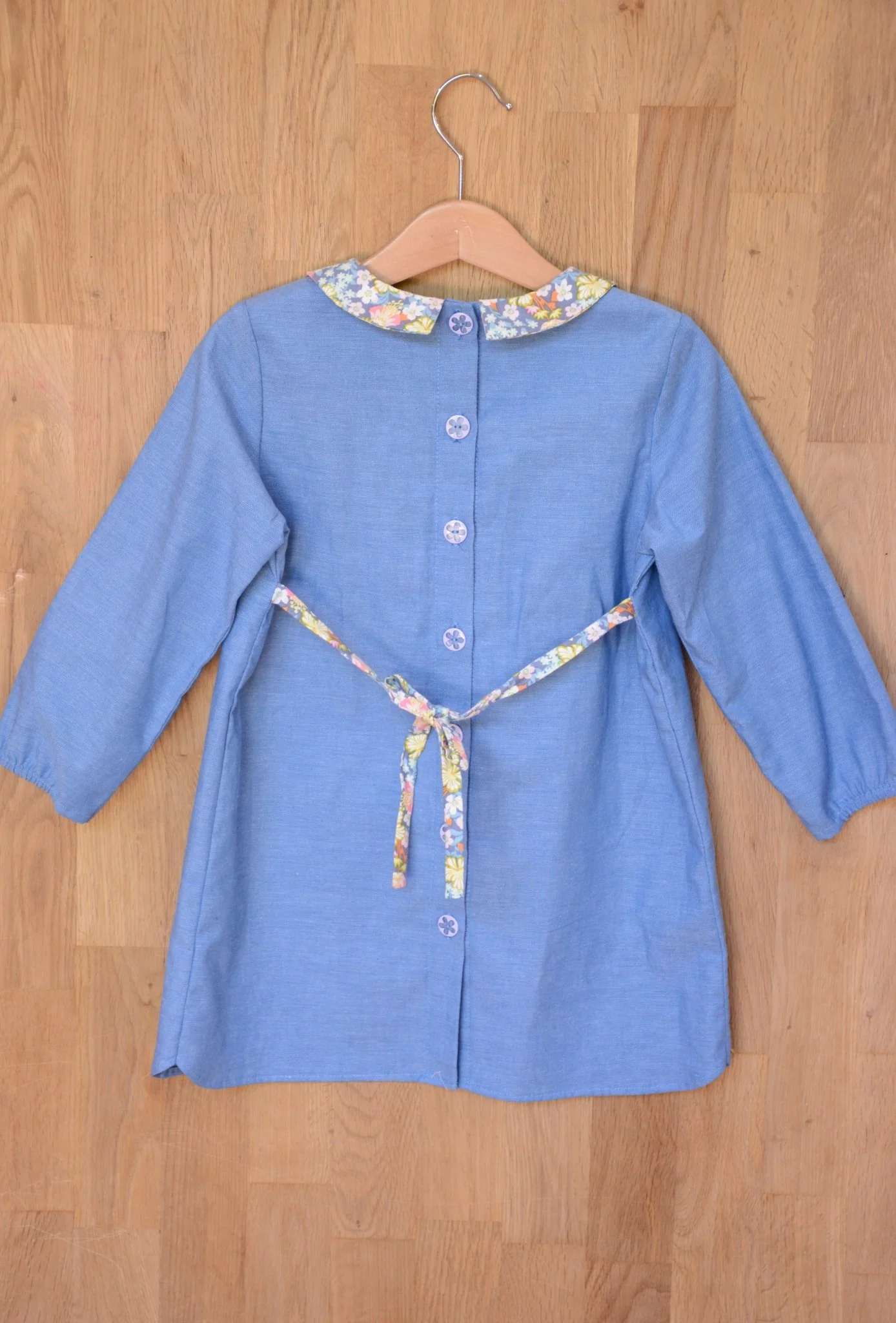 Edie Blouse & Shirtdress - Kids Paper Sewing Pattern - Two Stitches Patterns - Image 8