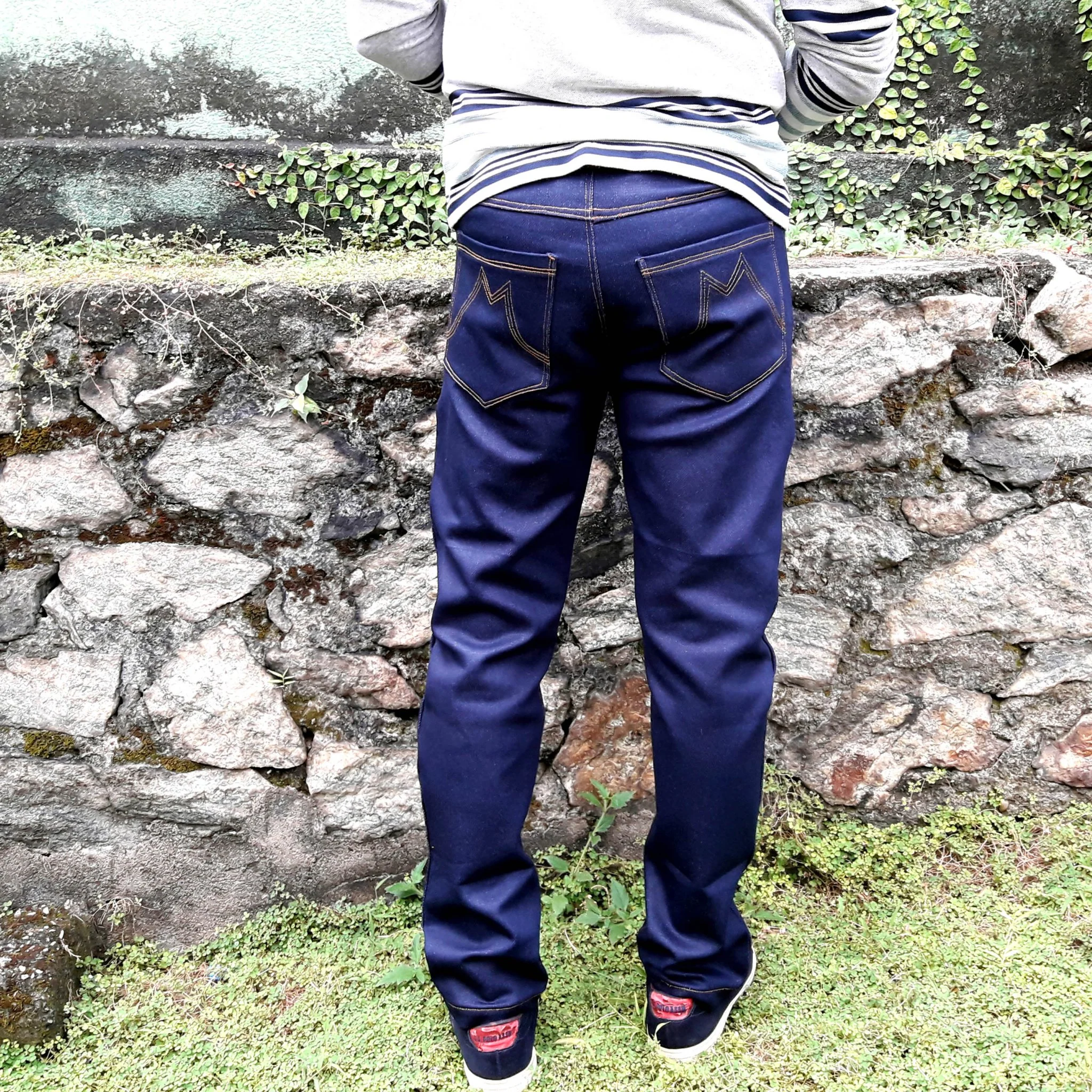 Five Pocket Jeans Mens Paper Pattern - Wardrobe by Me - Image 4