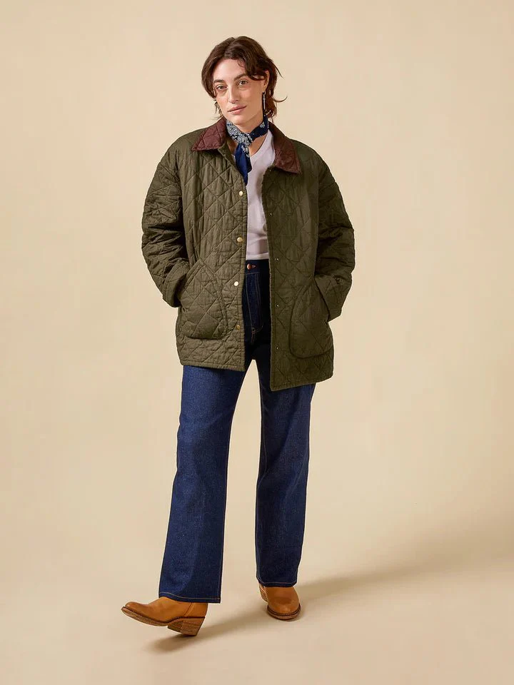 Fowler Barn Coat + Quilted Jacket Pattern - Closet Core Patterns - Image 3