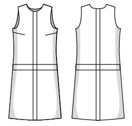 Gambit Dress - Paper Sewing Pattern - Sew Different - Image 3