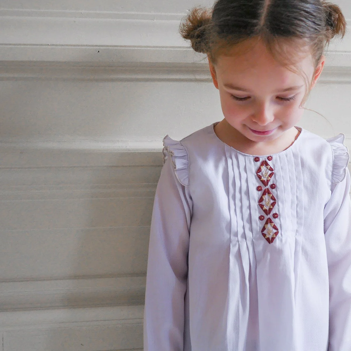 Hellebore Blouse Sewing Pattern - Girl 3/12Y - Ikatee - Image 8
