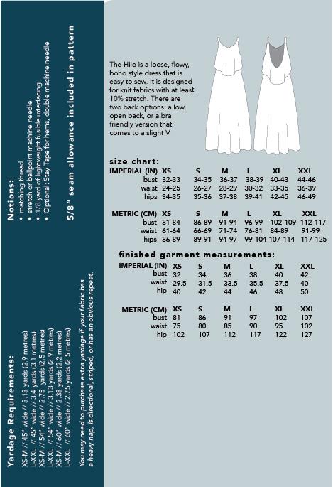 Hilo Dress Pattern - Friday Pattern Company - Image 4