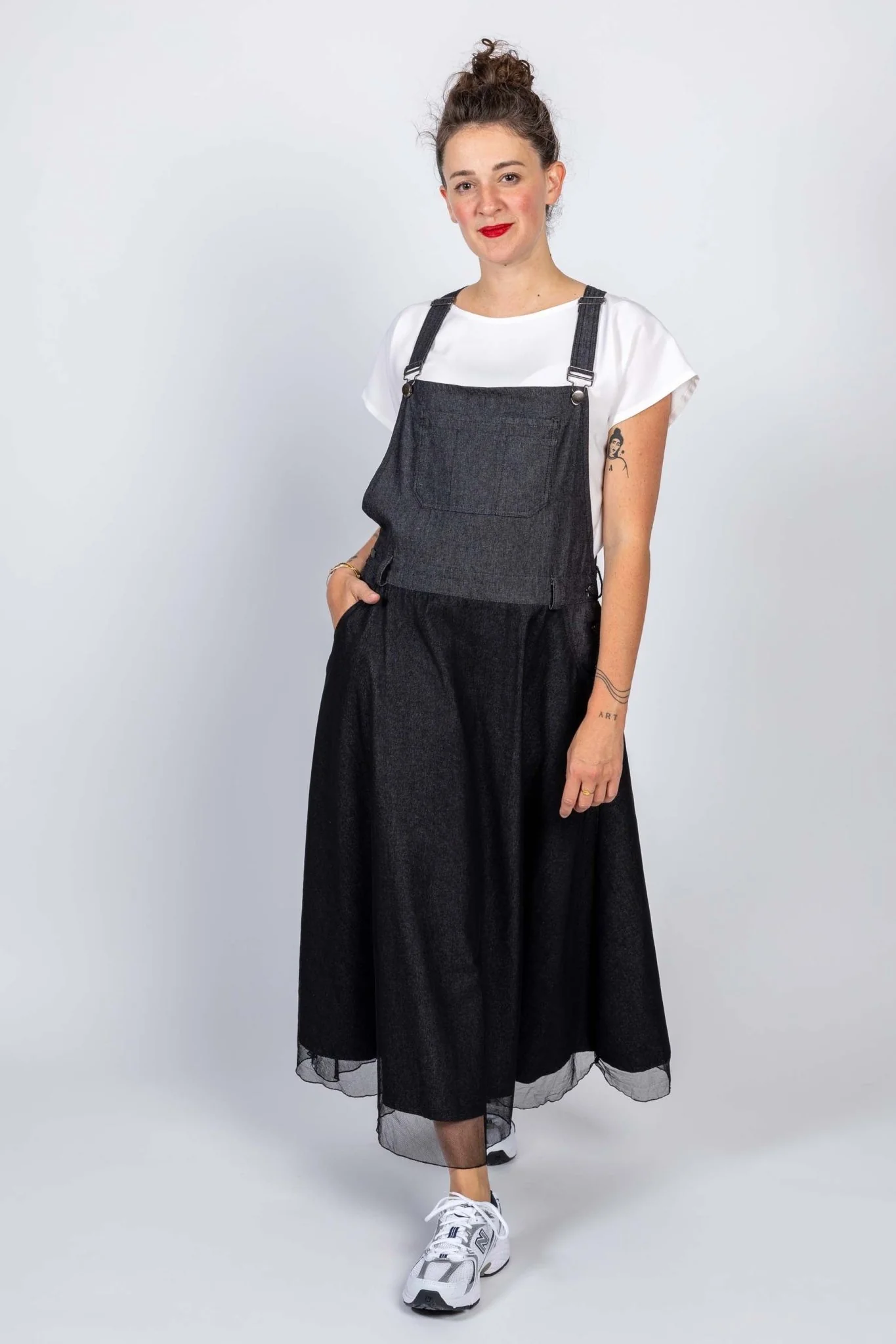 I am CRYSTAL - Pinafore Dress Pattern - I AM PATTERNS