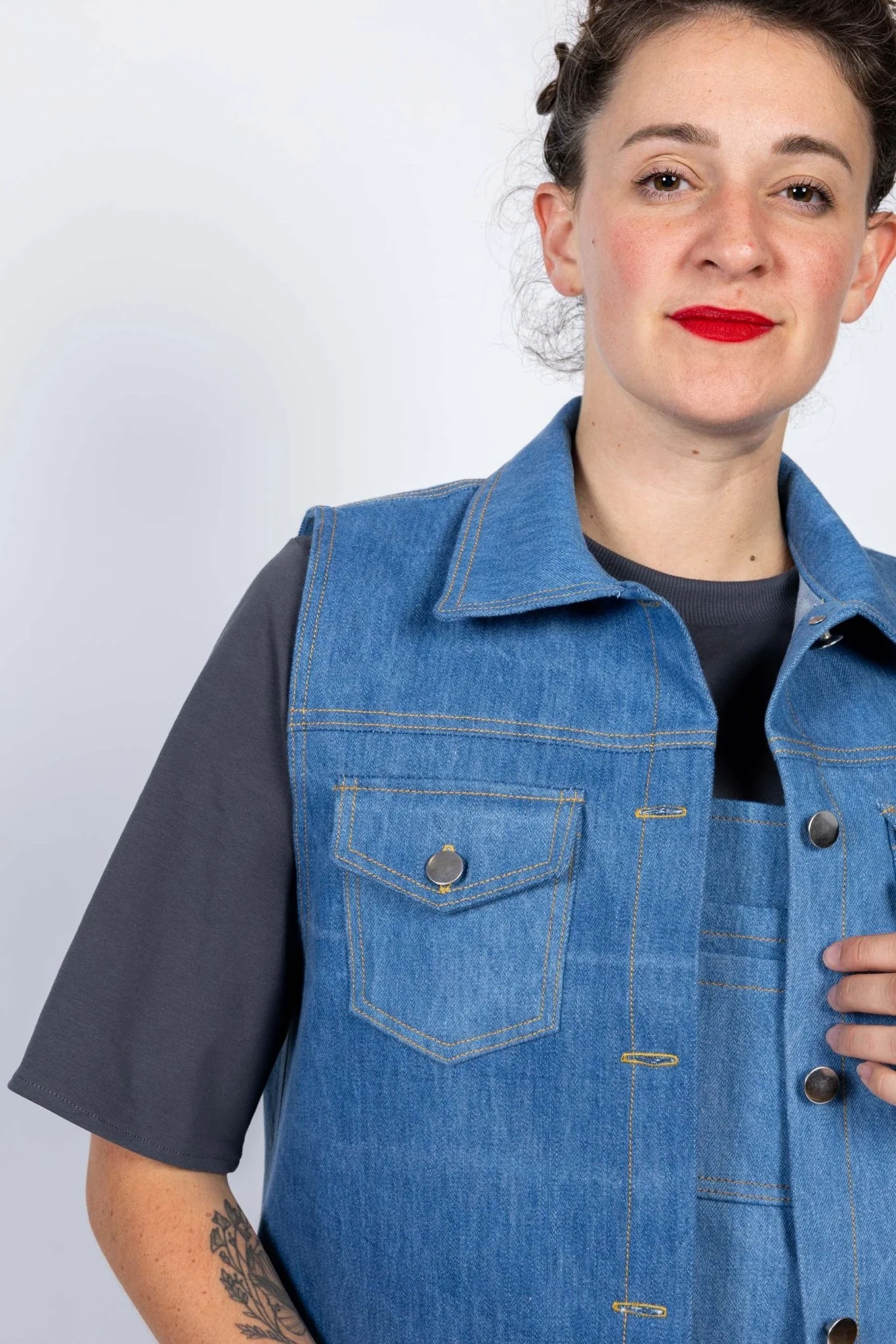 I am GOLD - Denim Jacket Pattern - I AM PATTERNS - Image 34