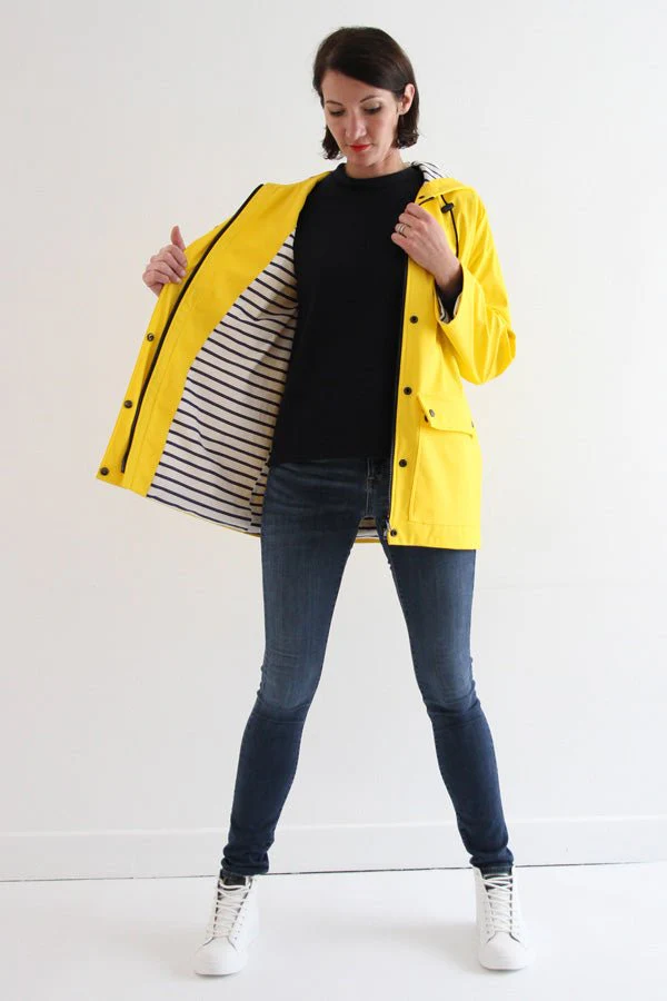 I am JACQUES (Ladies) - Classic Raincoat Pattern -  I AM PATTERNS - Image 18