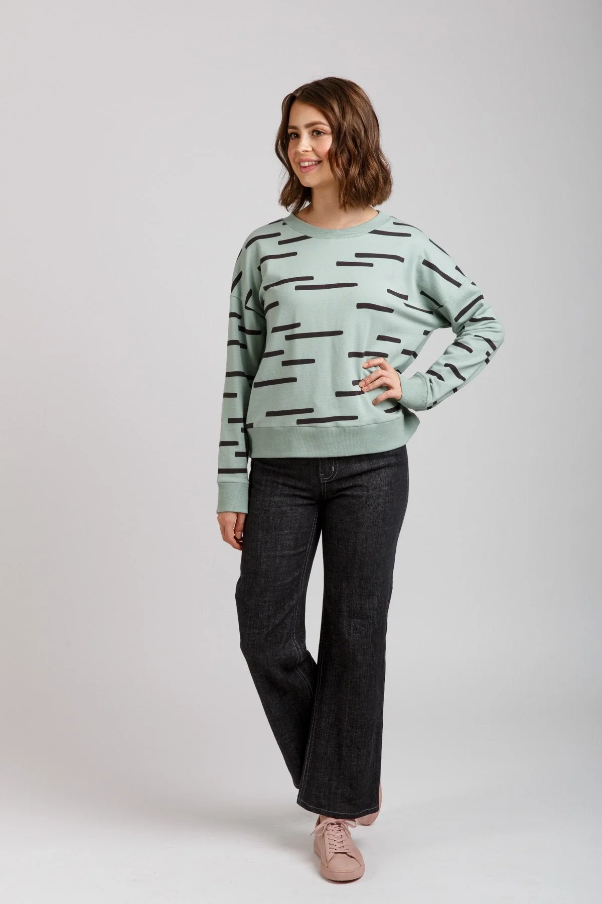 Jarrah Sweater - Megan Nielsen Patterns - Sewing Pattern - Image 17