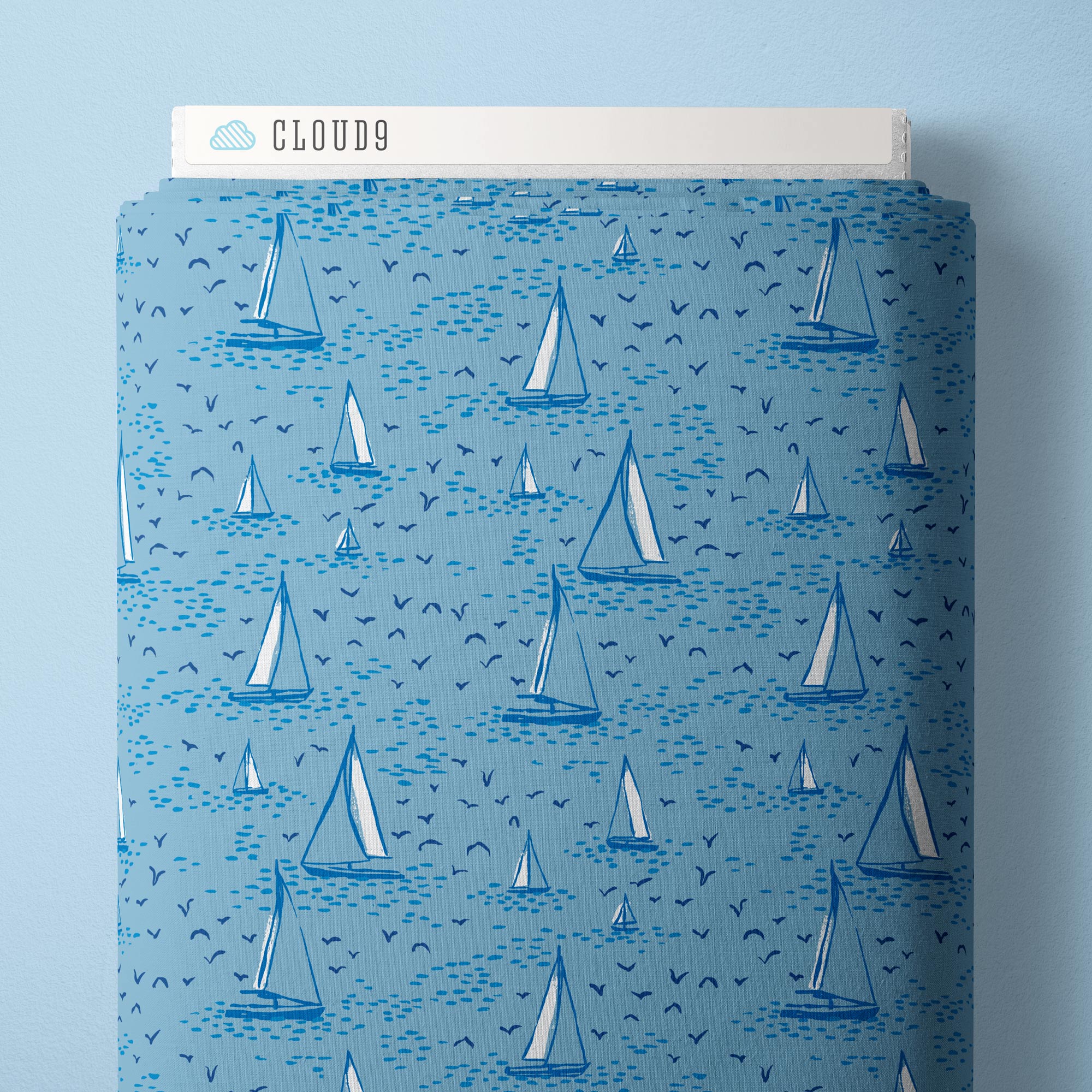 Regatta Day - Nice Nice - Emily Taylor - Cloud 9 Fabrics - Poplin