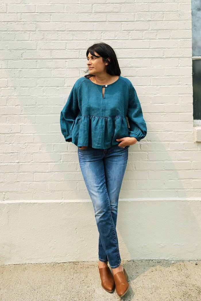 Romey Gathered Dress & Top Sewing Pattern - Sew House Seven - Image 9