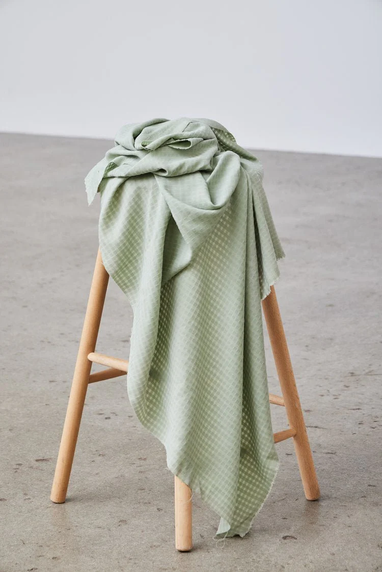 Saba Sheer TENCEL™ Lyocell Viscose - OEKO-TEX® -  MeetMILK - Soft Mint - Image 2