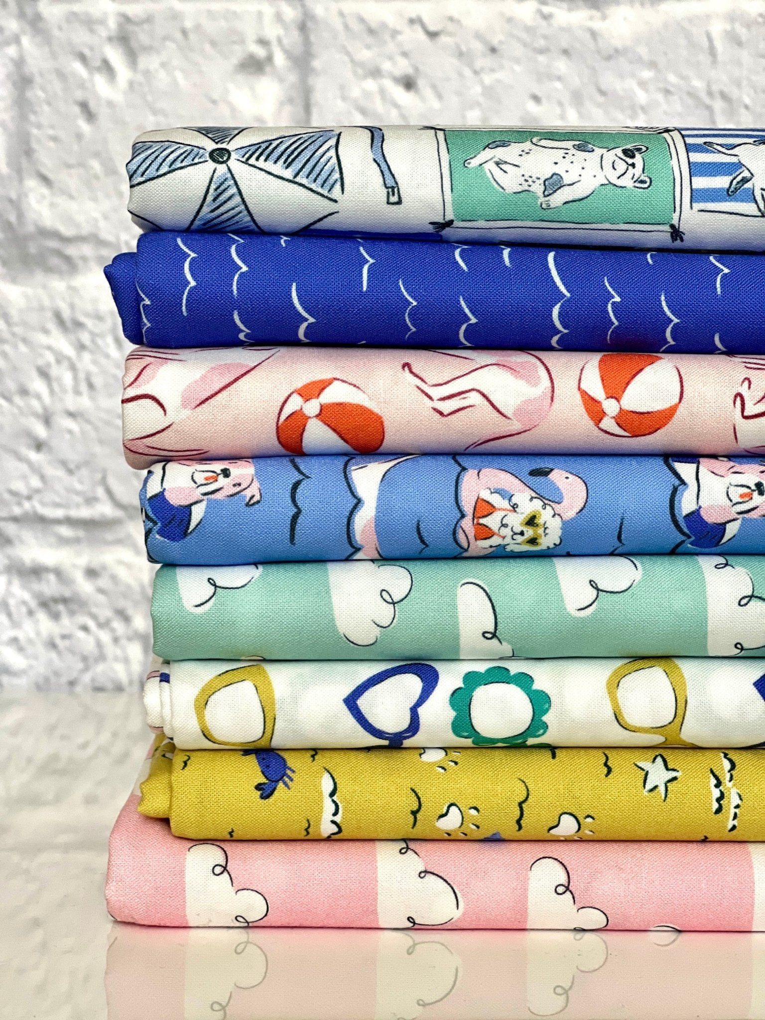 Sandy Paws - Dog Days Of Summer - Krissy Mast - Cloud 9 Fabrics - Poplin - Image 4