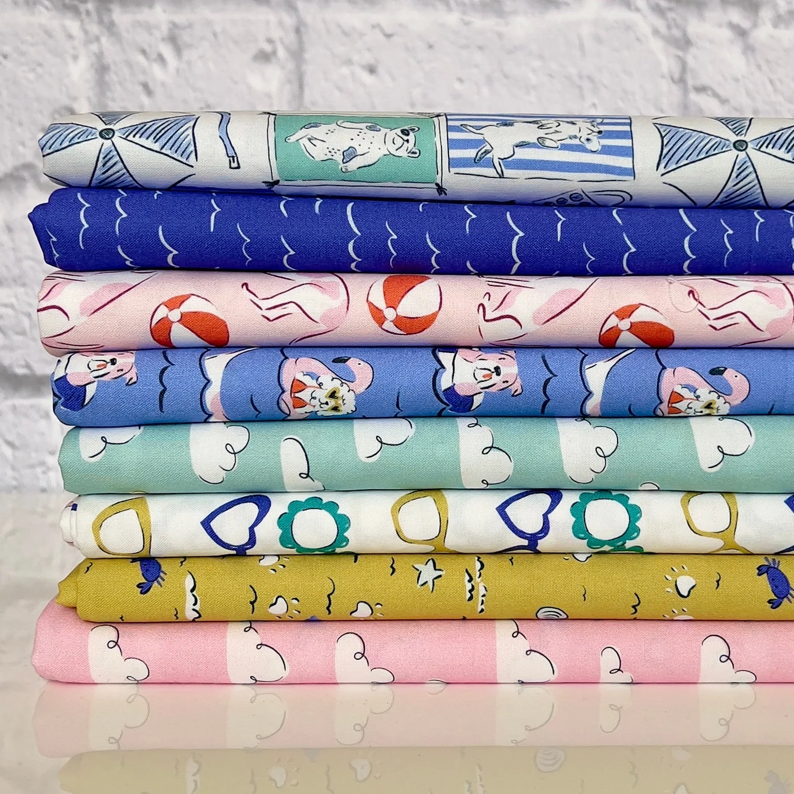 Sandy Paws - Dog Days Of Summer - Krissy Mast - Cloud 9 Fabrics - Poplin - Image 7