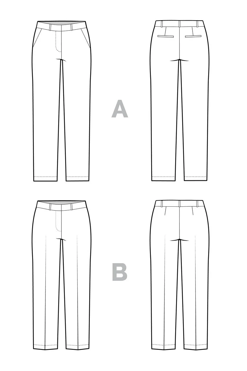 Sasha Trouser Pattern - Closet Core Patterns - Image 13