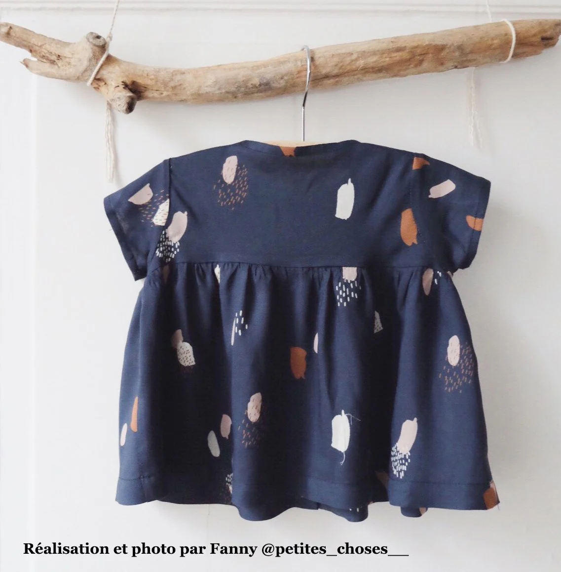 Stockholm Blouse & Dress Sewing Pattern - Baby Girl 6M/4Y - Ikatee - Image 5