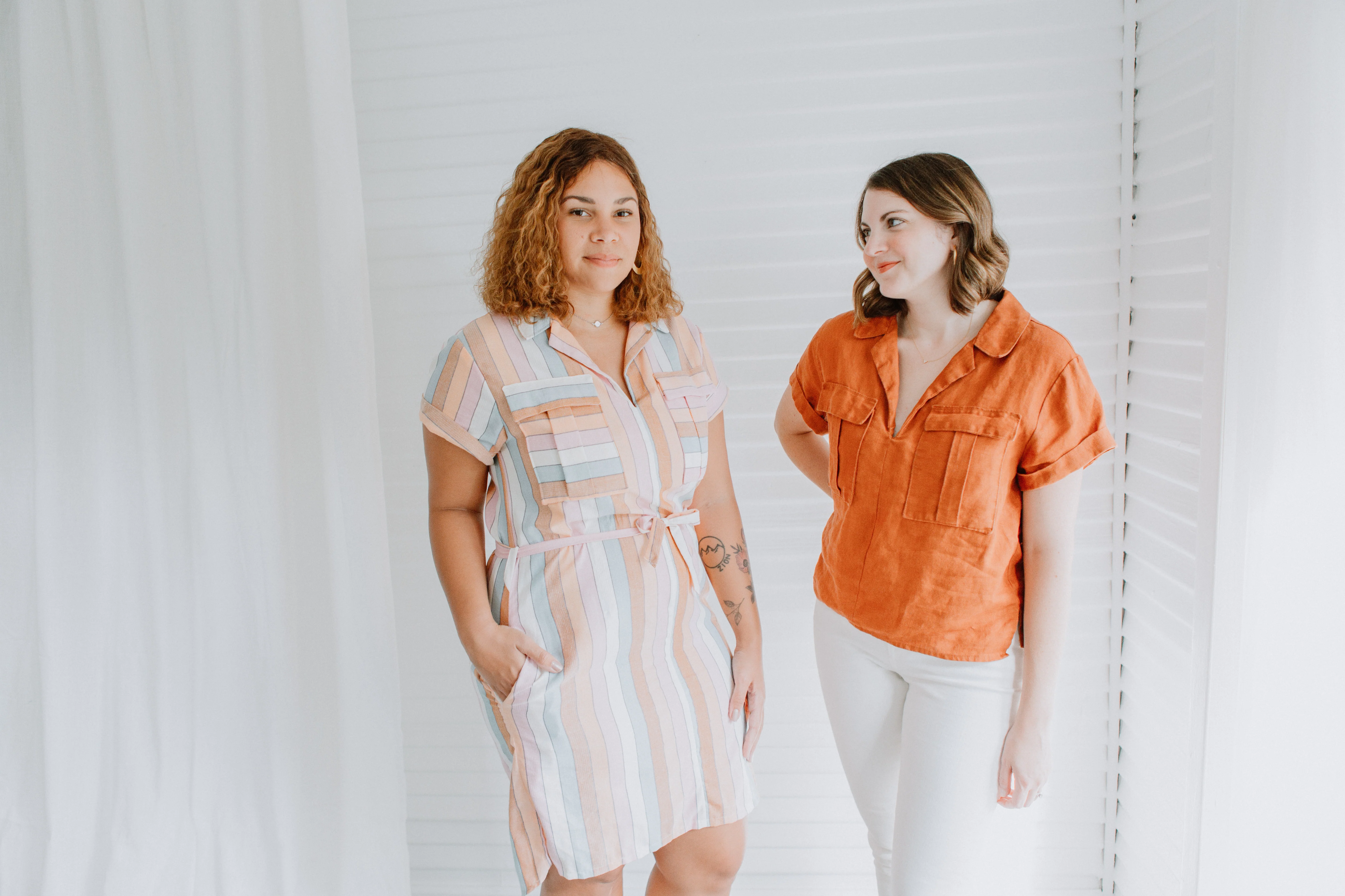 Sydni Shirt Dress - Paper Pattern - Sew to Grow - Image 54