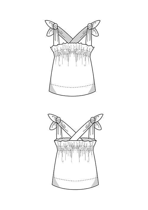 The Judy Blouse - Paper Sewing Pattern - Juliana Martejevs - Image 5
