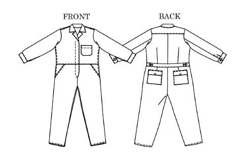 The Thelma (Workwear Boilersuit) Womens PDF Pattern - Merchant & Mills - Image 7