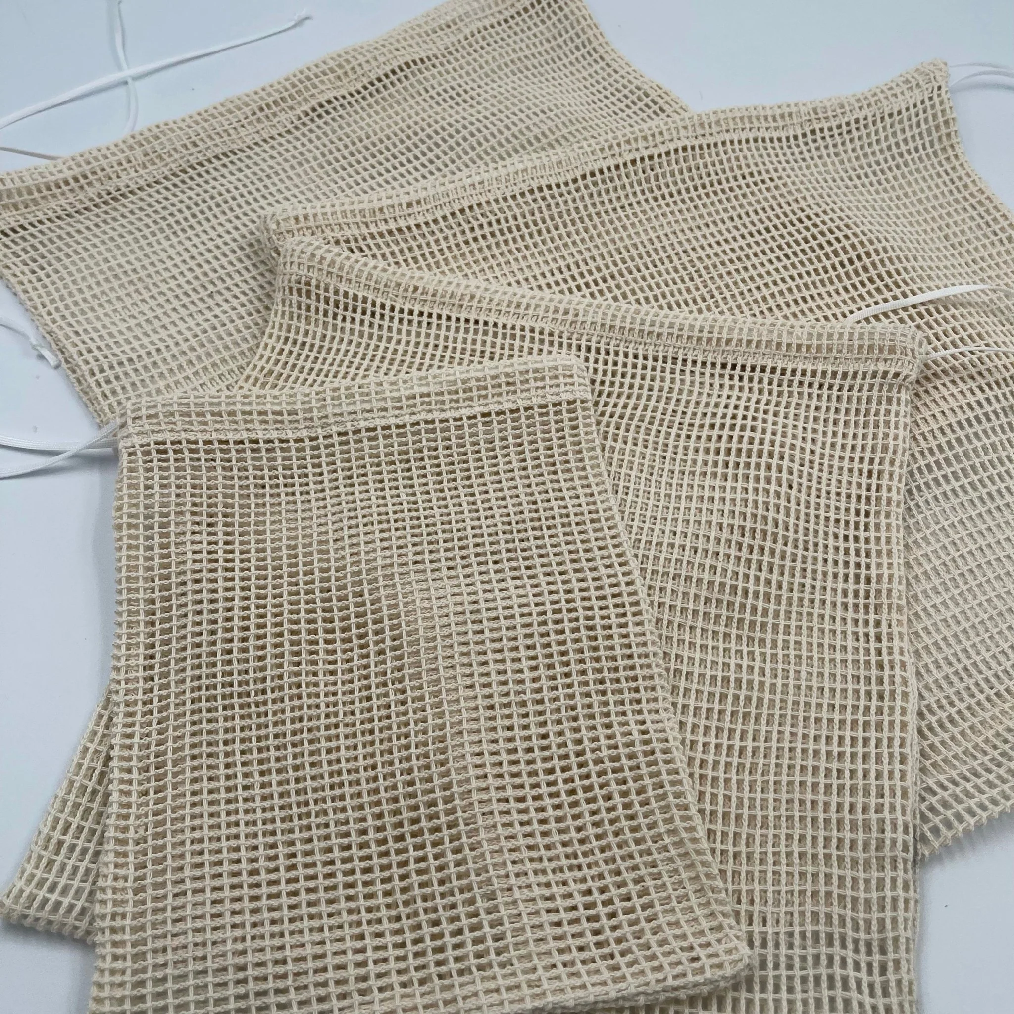 USA Grown Cotton Mesh / Net - Made In Canada - Natural