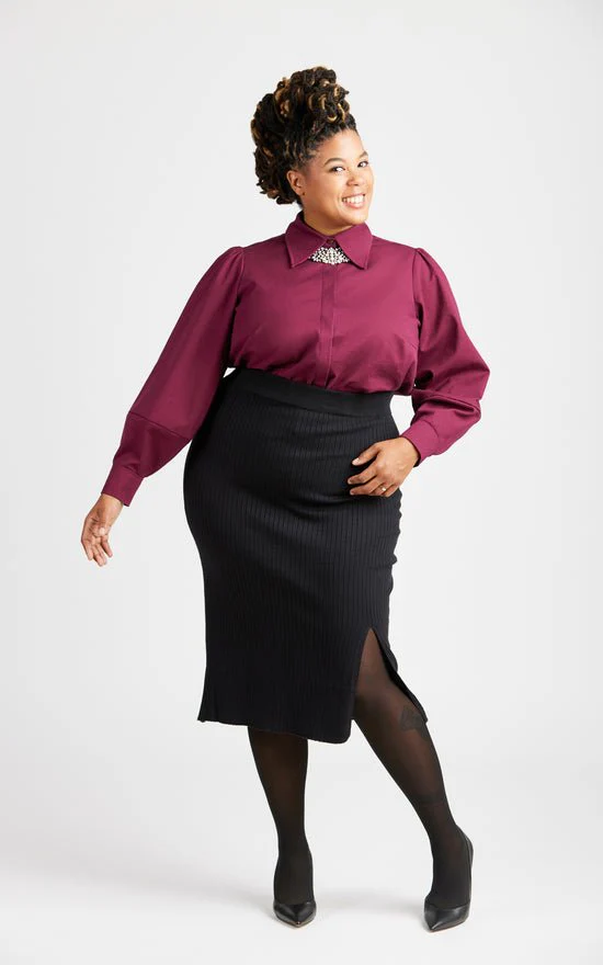 Vernon Shirt Paper Pattern - Cashmerette - Image 6