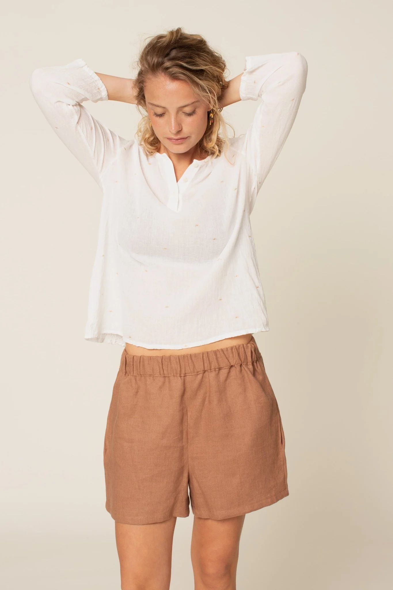 Whisper Blouse Womens Paper Pattern - Wardrobe by Me - Image 2